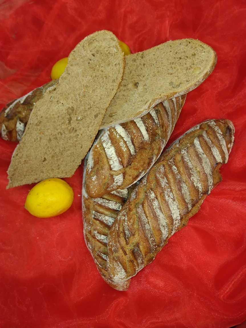 pain au seigle citron