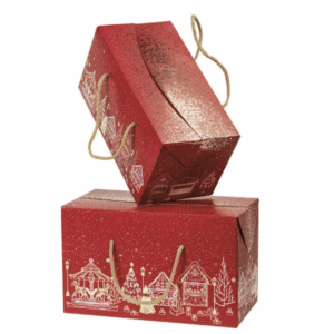 Coffret de Noël rouge
