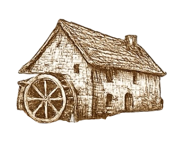 dessin moulin à eau 