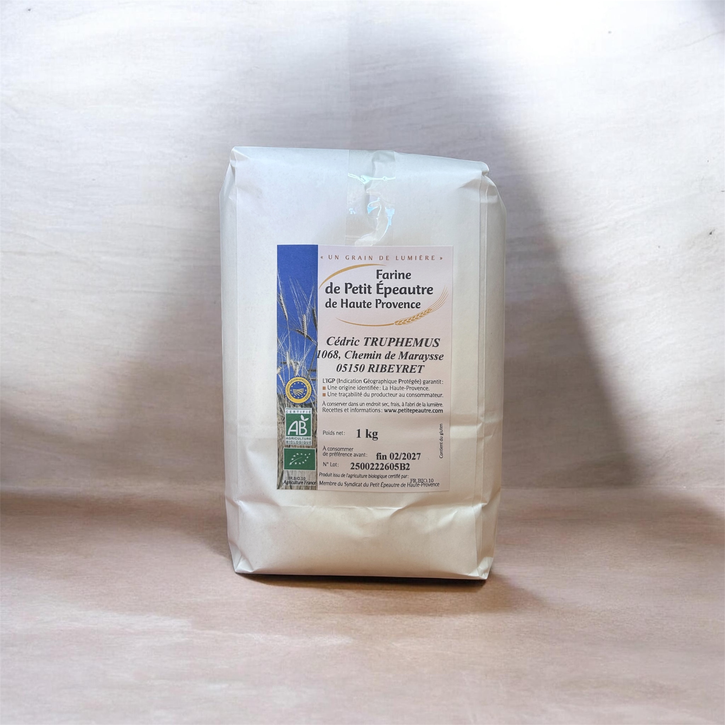 sac de farine petite épeautre